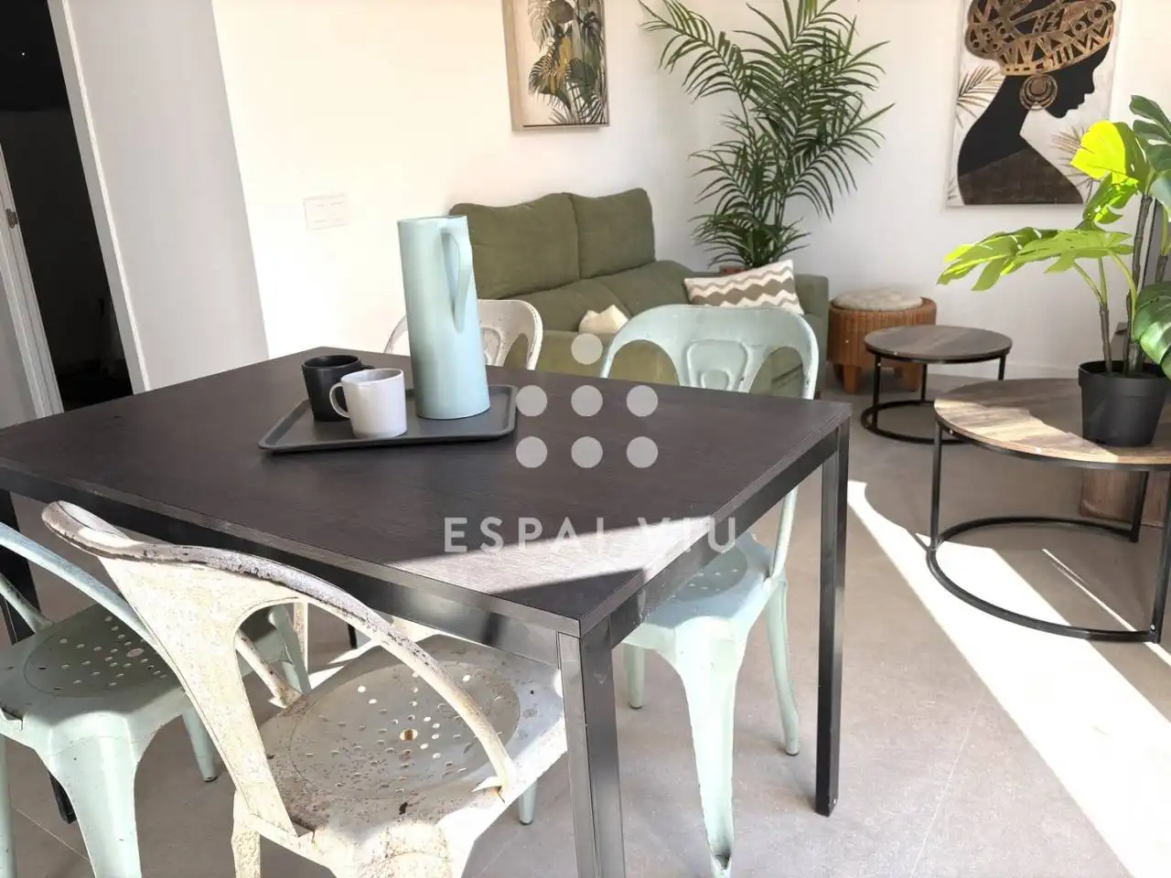 Wohnzimmer von Haus oder Chalet zum Verkauf in Sabadell mit Heizung und Privatgarten