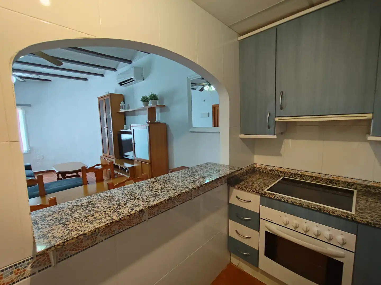 Kitchen of Flat for sale in Cuevas del Almanzora  with Air Conditioner, Terrace and Furnished