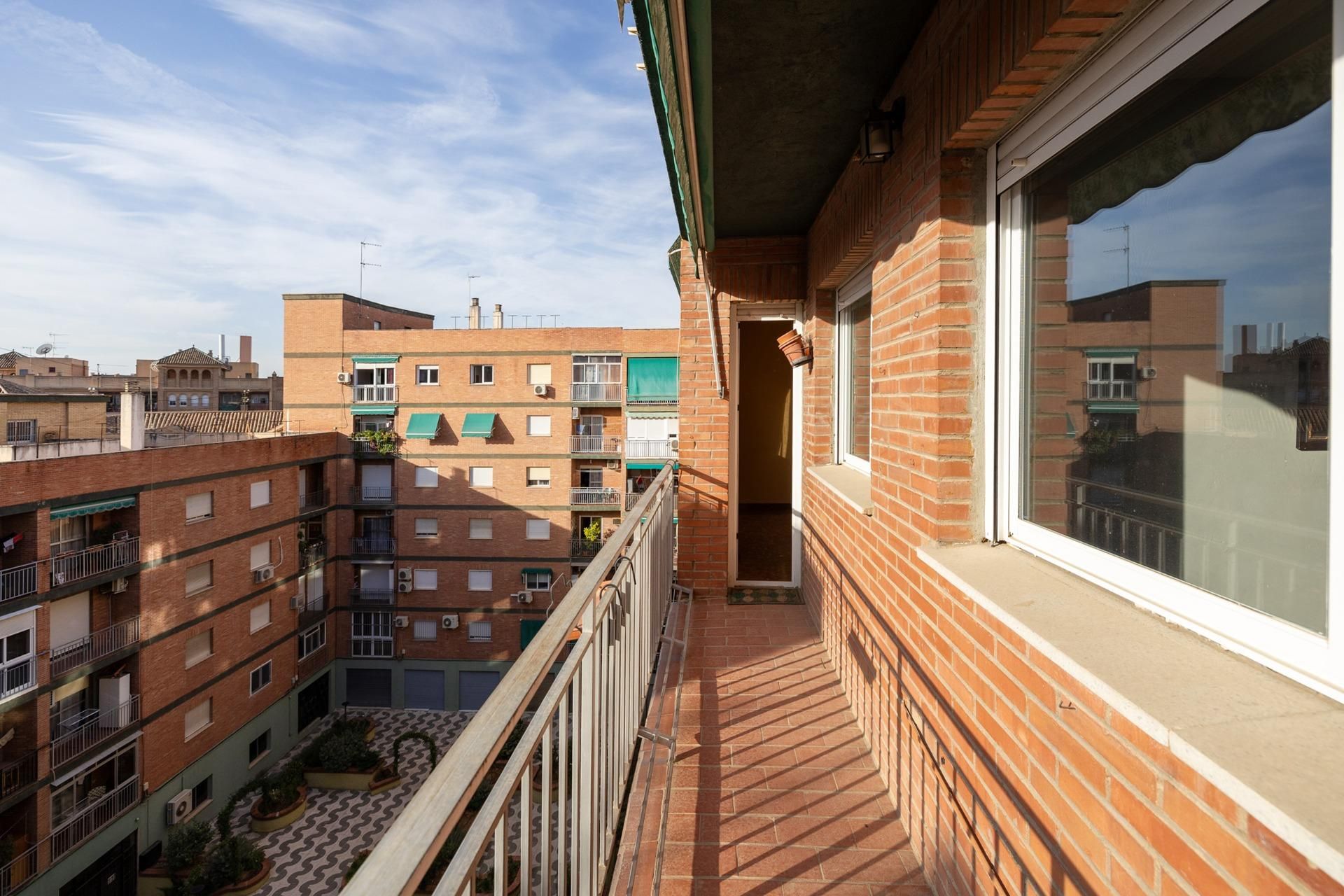 Balcony of Flat for sale in  Granada Capital  with Heating and Terrace