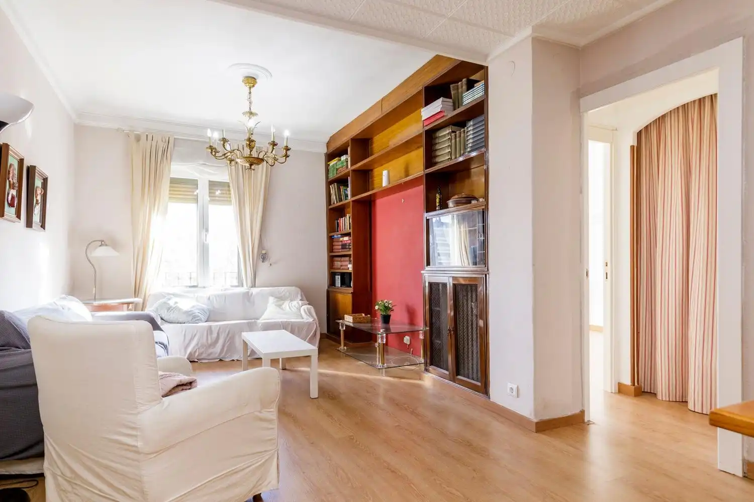 Sala de estar de Piso en venta en Zaragoza con Calefacción