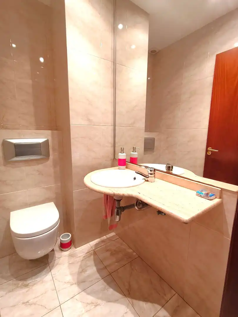 Bathroom of Flat for sale in Valls  with Heating, Terrace and Storage room