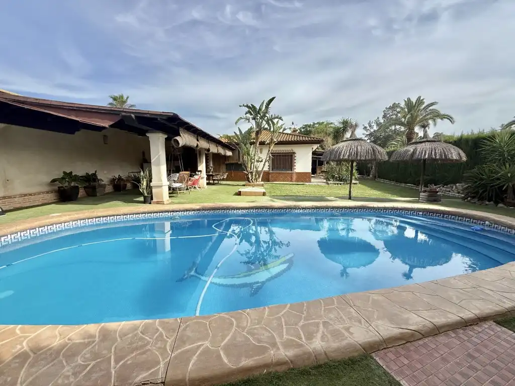 Piscina de Casa o chalet en venta en Carmona con Aire acondicionado y Amueblado