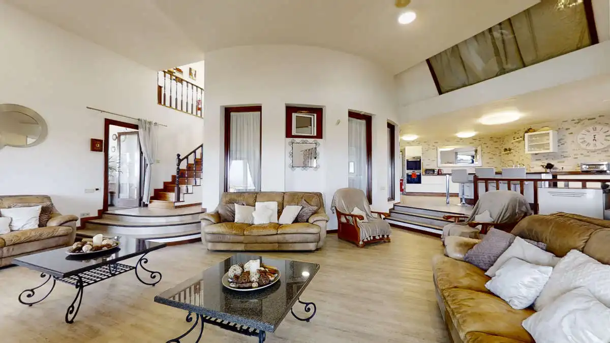 Living room of Houses for sale in Tías  with Private garden, Swimming Pool and Furnished