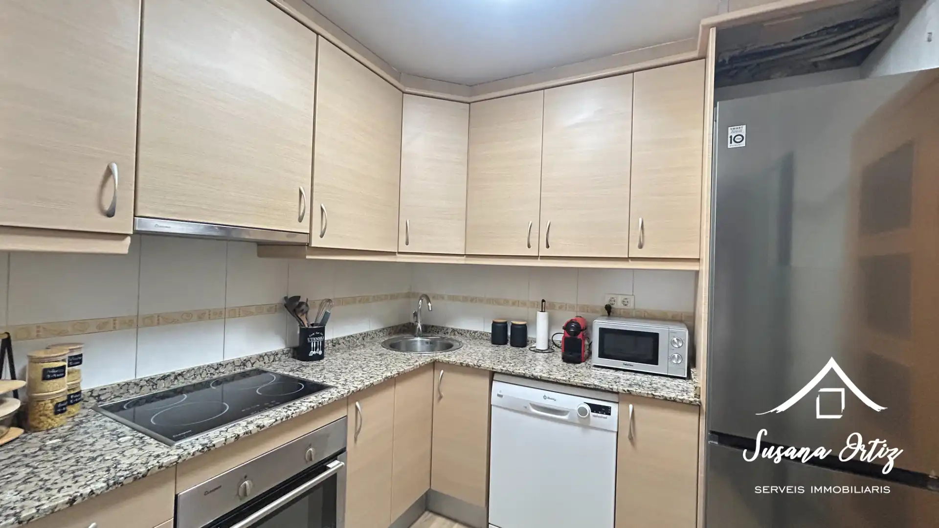 Cocina de Piso en venta en Olesa de Montserrat con Aire acondicionado, Calefacción y Amueblado
