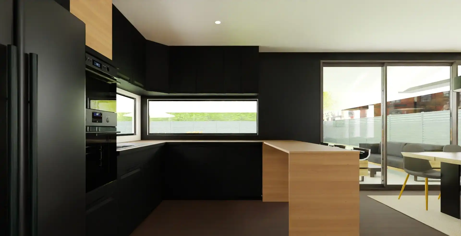 Kitchen of Houses for sale in Sant Cugat del Vallès  with Air Conditioner, Heating and Private garden