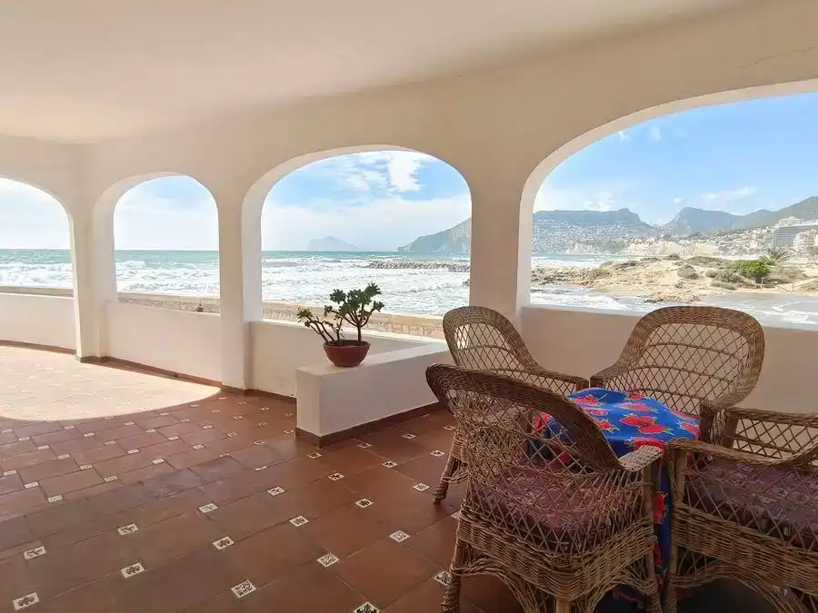 Terrassa de Casa o xalet en venda en Calpe / Calp