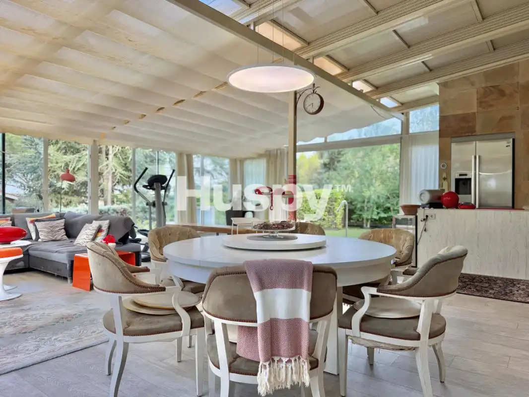 Dining room of Houses for sale in Puerto de Galapagar - Las Cuestas