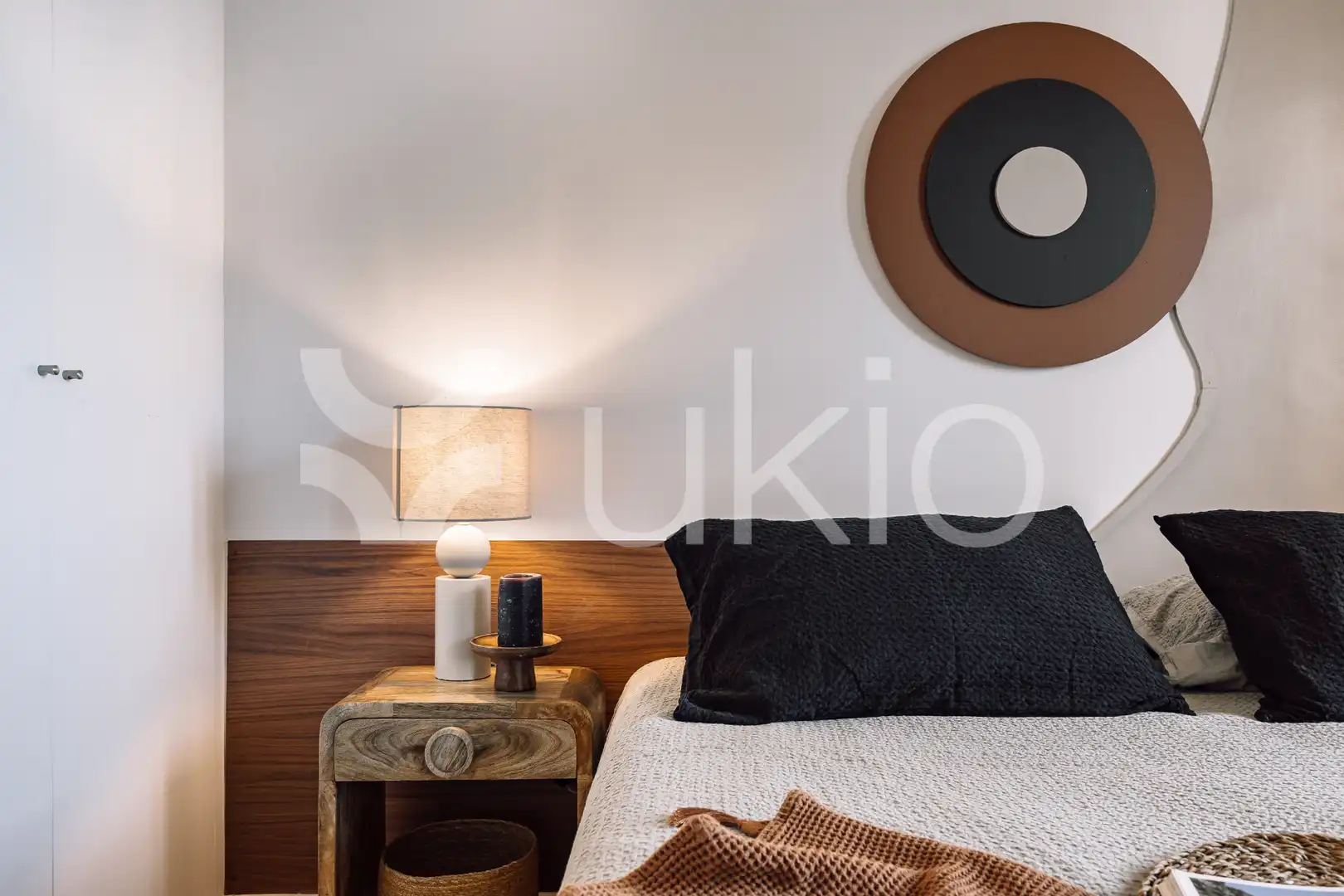 Dormitori de Apartament de lloguer en Madrid amb Aire condicionat, Calefacció i Terrassa
