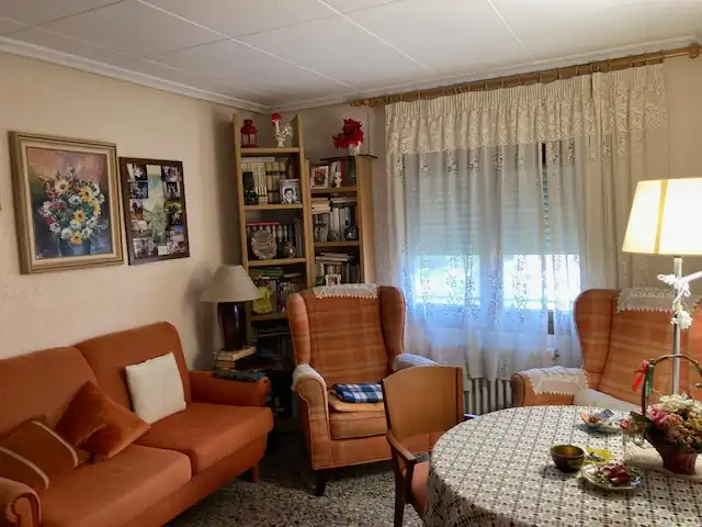 Sala de estar de Piso en venta en Monzón con Amueblado