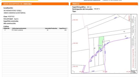 VENTA TERRENO EN CAMARGO