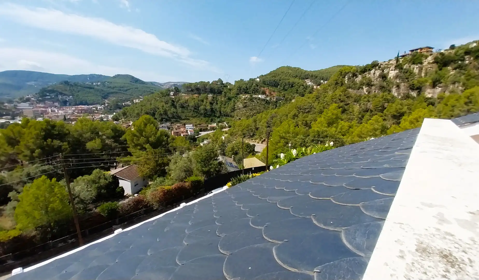 Vista exterior de Casa o chalet en venta en Vallirana con Calefacción, Jardín privado y Trastero