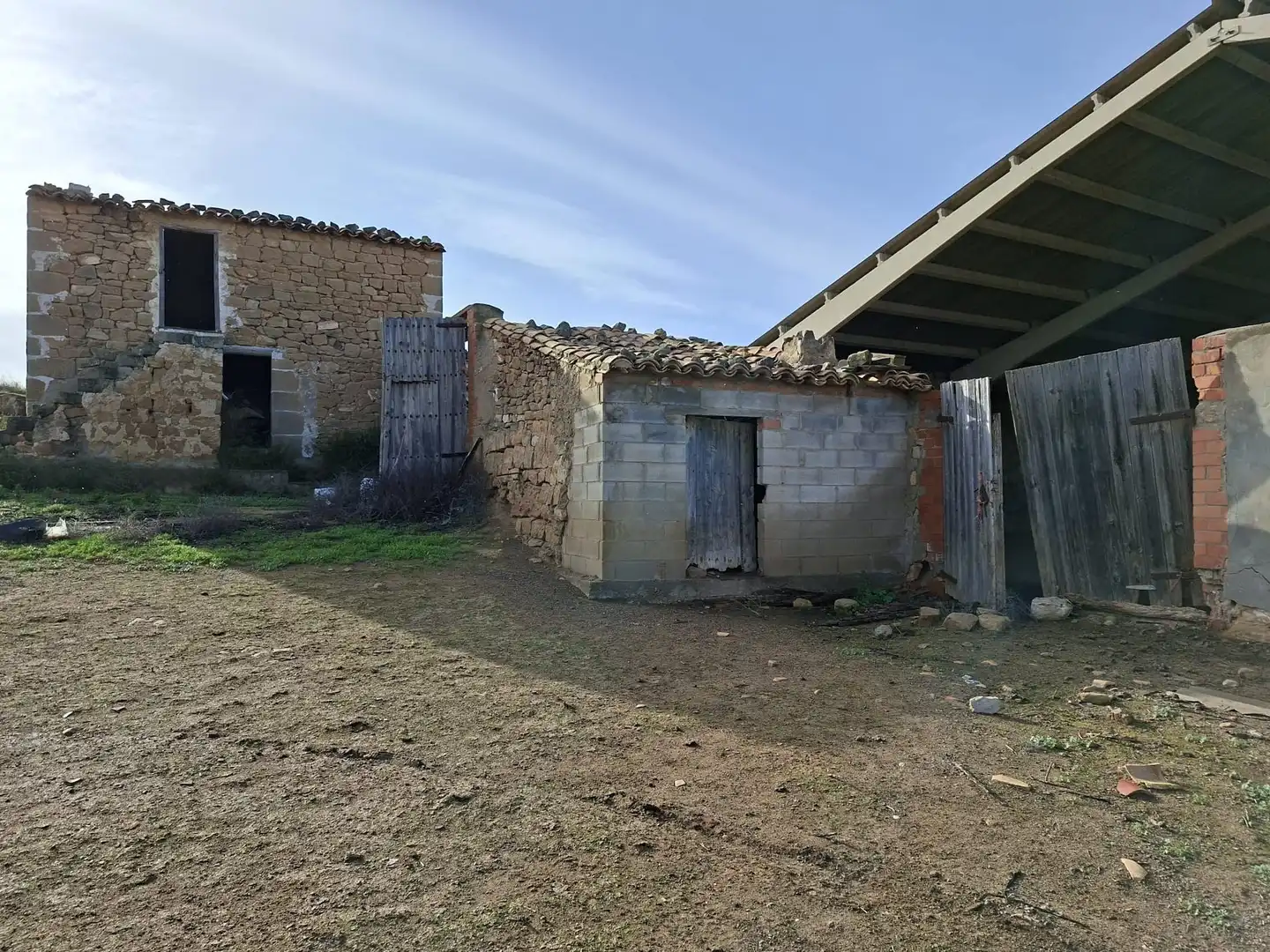 Vista exterior de Finca rústica en venta en Caspe
