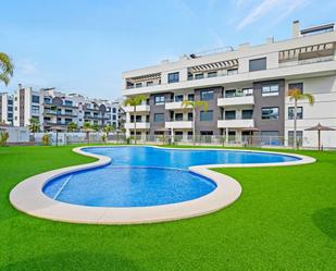 Swimming pool of Apartment for sale in Villamartín  with Air Conditioner, Heating and Private garden