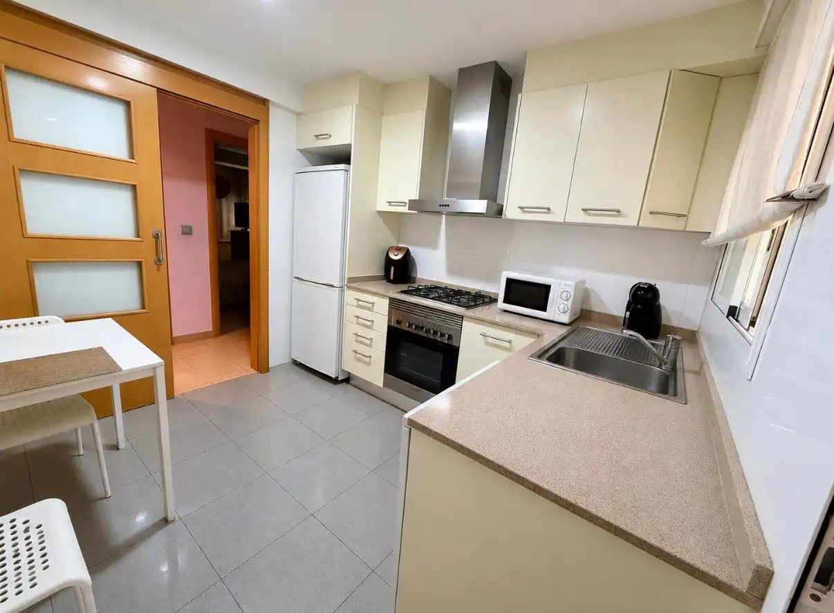 Kitchen of Flat for sale in Valencia  with Terrace