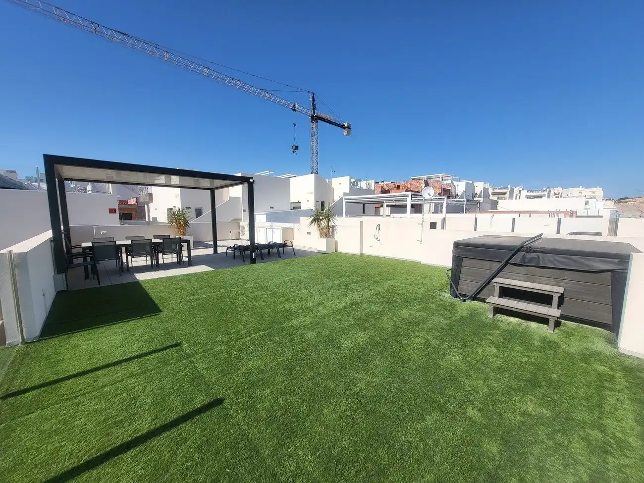 Terrassa de Casa o xalet en venda en Orihuela amb Calefacció, Jardí privat i Piscina