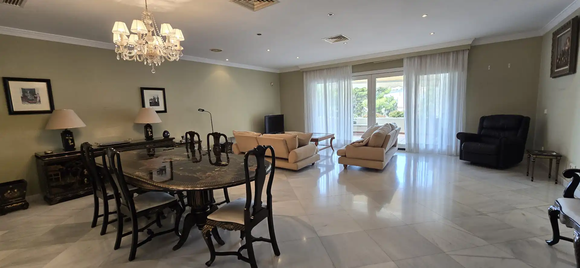 Comedor de Apartamento en venta en Torremolinos con Aire acondicionado, Calefacción y Terraza