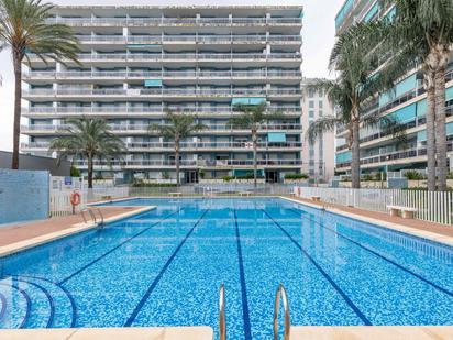 Swimming pool of Apartment for sale in Gandia  with Air Conditioner, Heating and Private garden