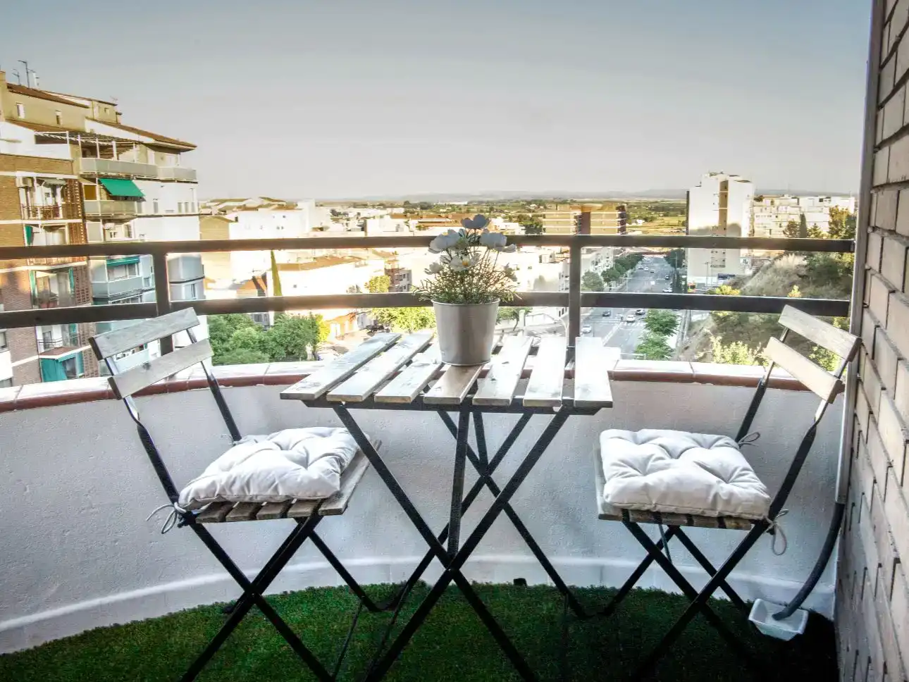 Balcony of Flat for sale in  Lleida Capital  with Air Conditioner and Balcony