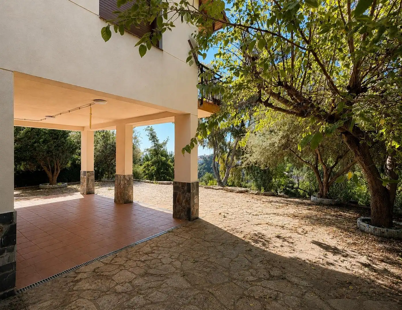 Terraza de Casa o chalet en venta en Bigues i Riells del Fai con Calefacción, Jardín privado y Terraza