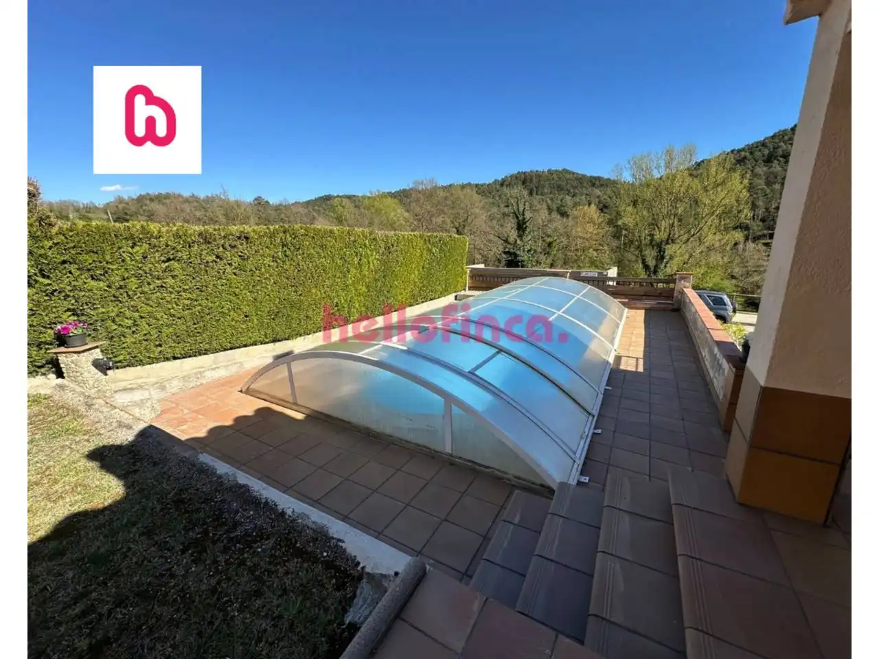 Terrace of Houses for sale in Sant Agustí de Lluçanès  with Heating, Private garden and Terrace