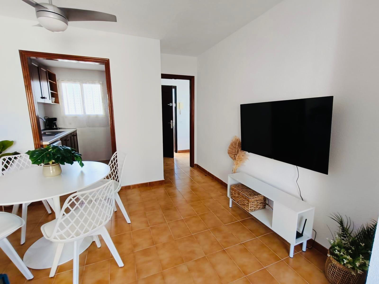 Sala de estar de Piso en venta en Calpe / Calp con Aire acondicionado, Calefacción y Amueblado