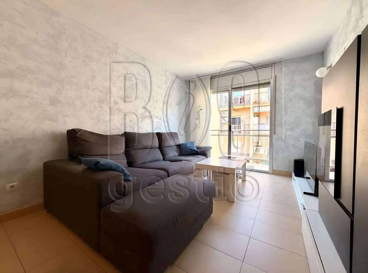 Sala de estar de Piso en venta en La Pobla de Mafumet con Aire acondicionado, Calefacción y Terraza
