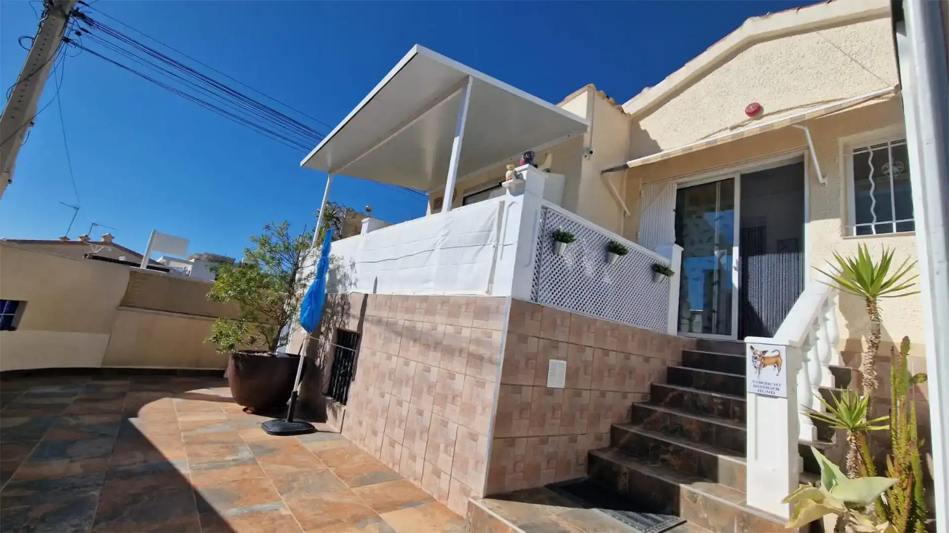 Terrassa de Casa o xalet en venda en San Fulgencio amb Aire condicionat i Balcó