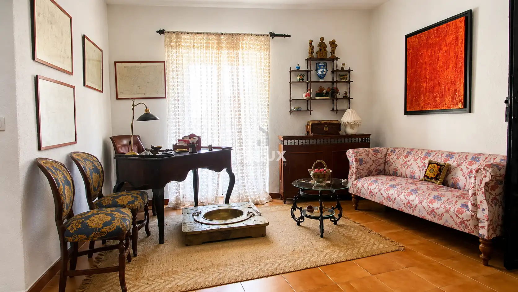 Wohnzimmer von Einfamilien-Reihenhaus zum Verkauf in Torremocha mit Klimaanlage, Heizung und Terrasse
