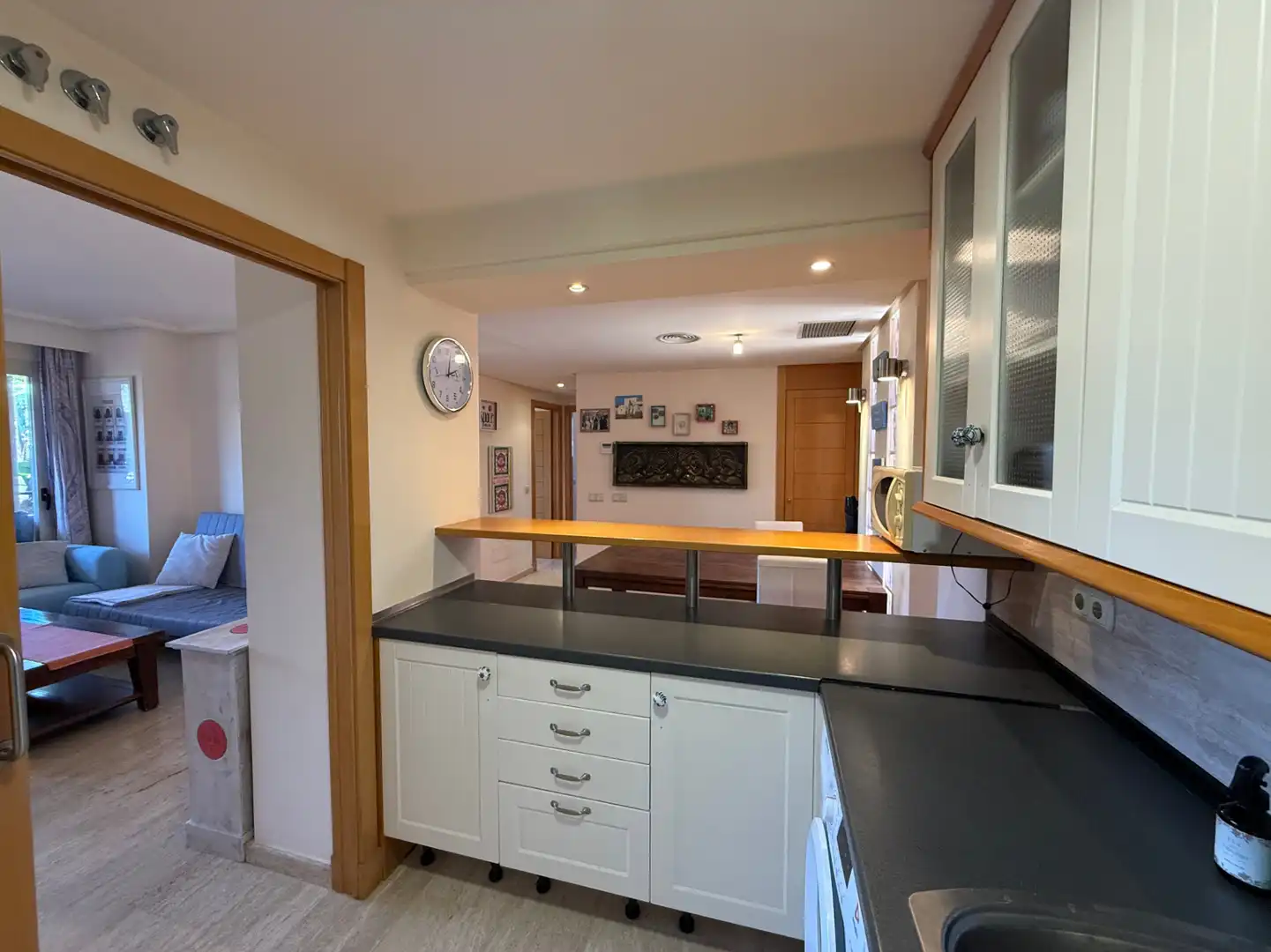 Cocina de Apartamento en venta en Santa Eulària des Riu con Aire acondicionado, Calefacción y Terraza