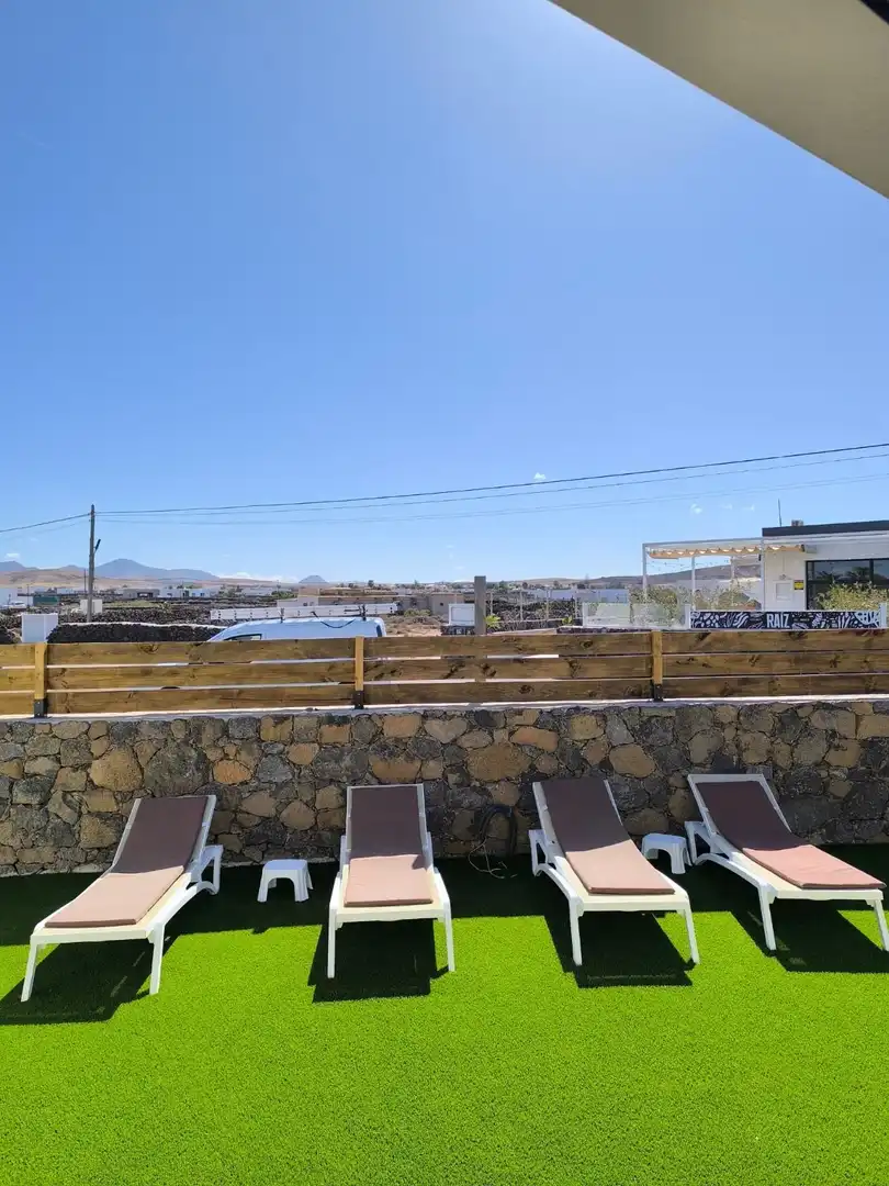 Terrassa de Casa o xalet en venda en La Oliva