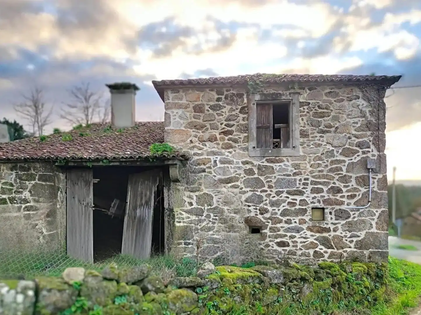 Vista exterior de Finca rústica en venta en A Estrada 