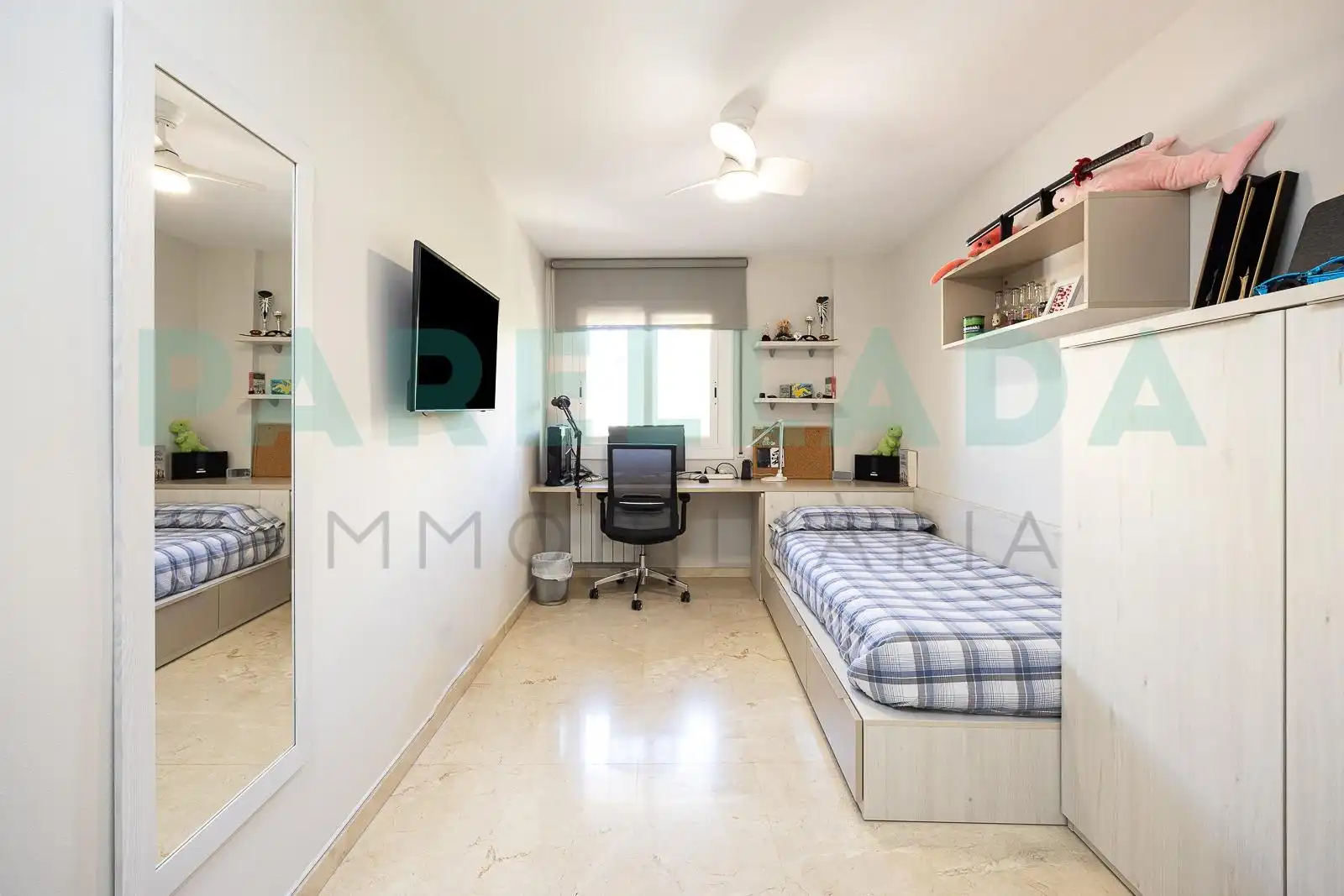 Bedroom of Duplexes for sale in Badalona  with Air Conditioner, Heating and Terrace