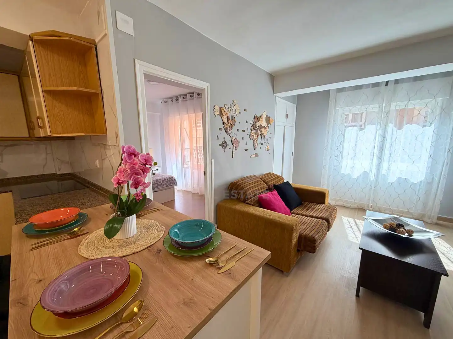 Bedroom of Flat for sale in Elda  with Terrace