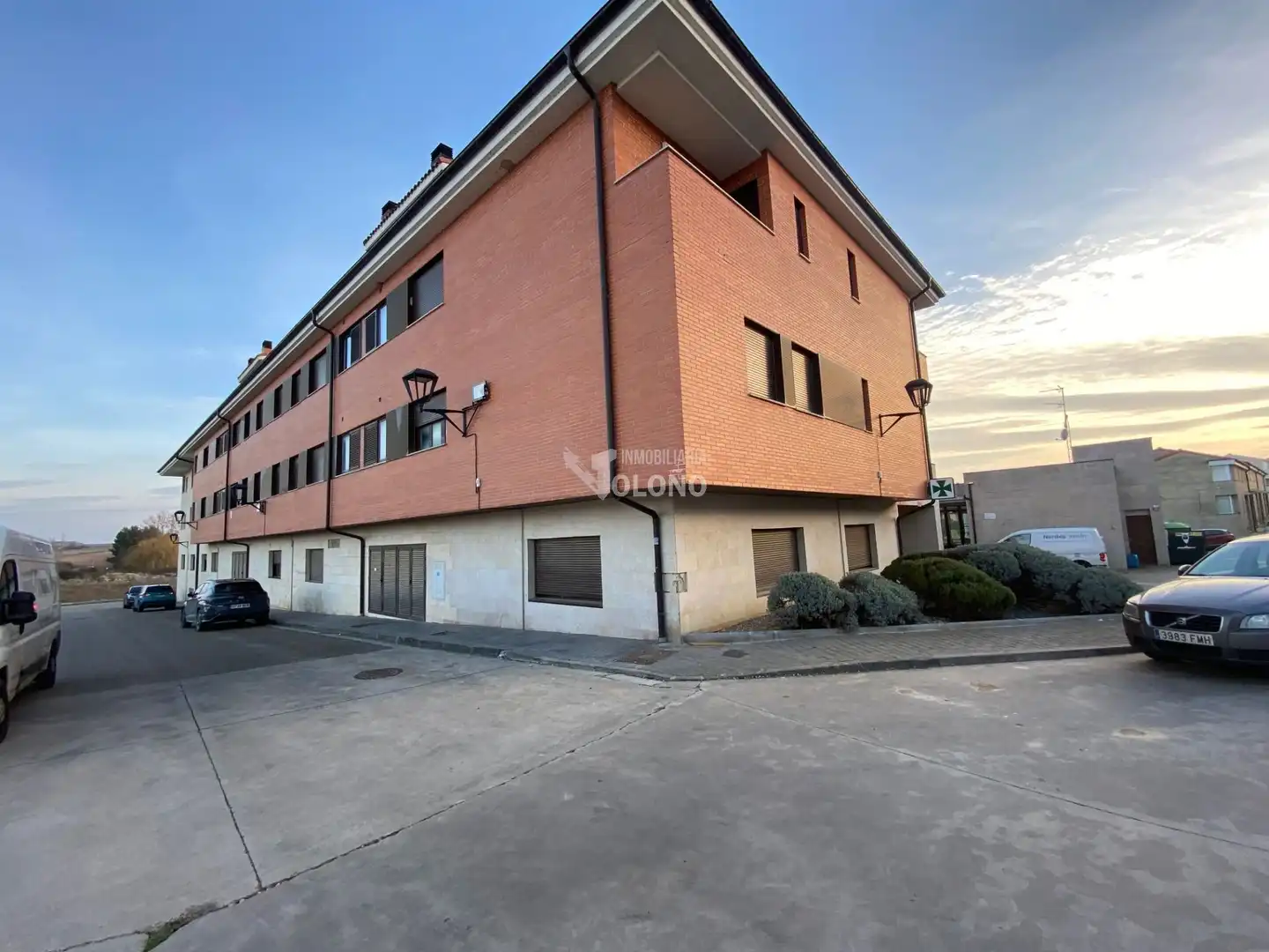 Exterior view of Duplexes for sale in Zarratón  with Heating, Parquet flooring and Terrace