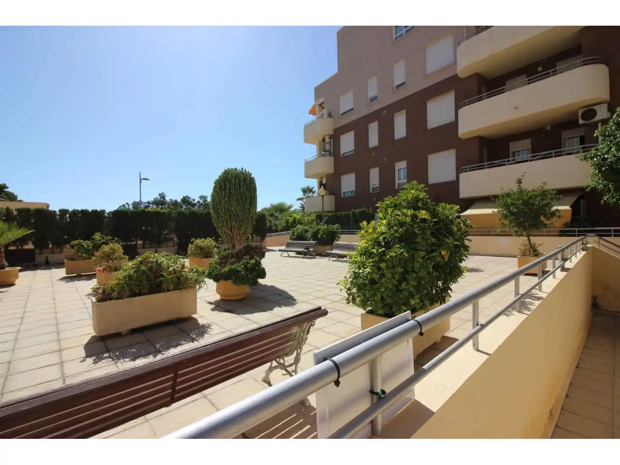 Terrace of Flat for sale in Roquetas de Mar  with Air Conditioner, Terrace and Furnished
