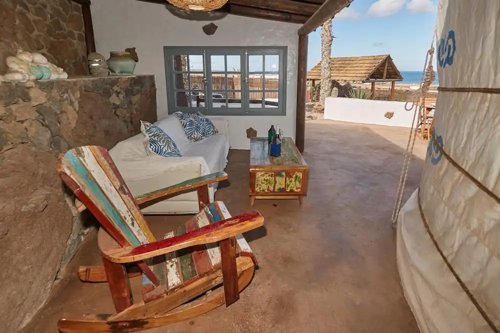 Terrassa de Casa o xalet en venda en Haría amb Jardí privat, Terrassa i Moblat
