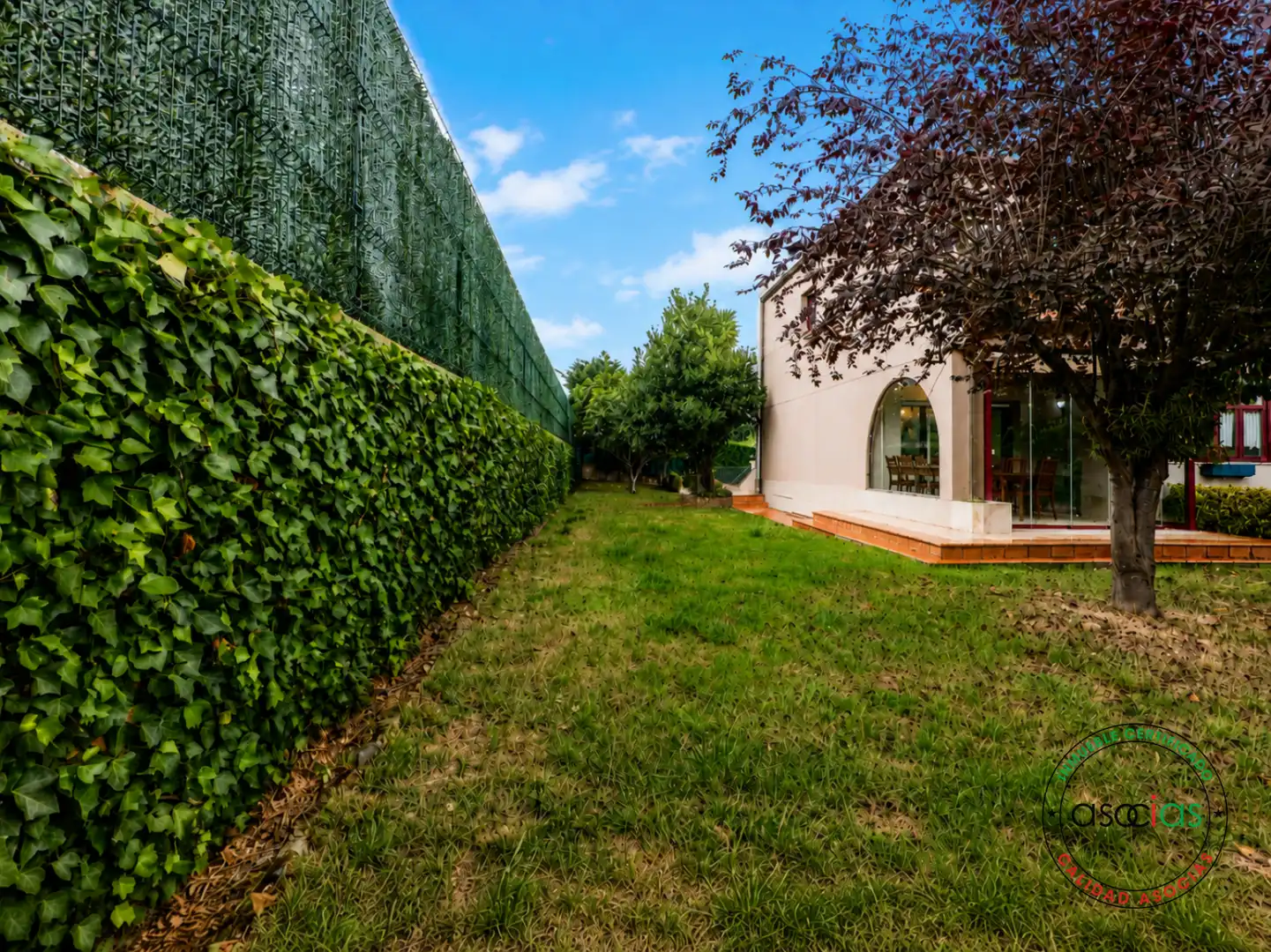 Garden of Detached homes for sale in Gijón   with Heating, Private garden and Parquet flooring