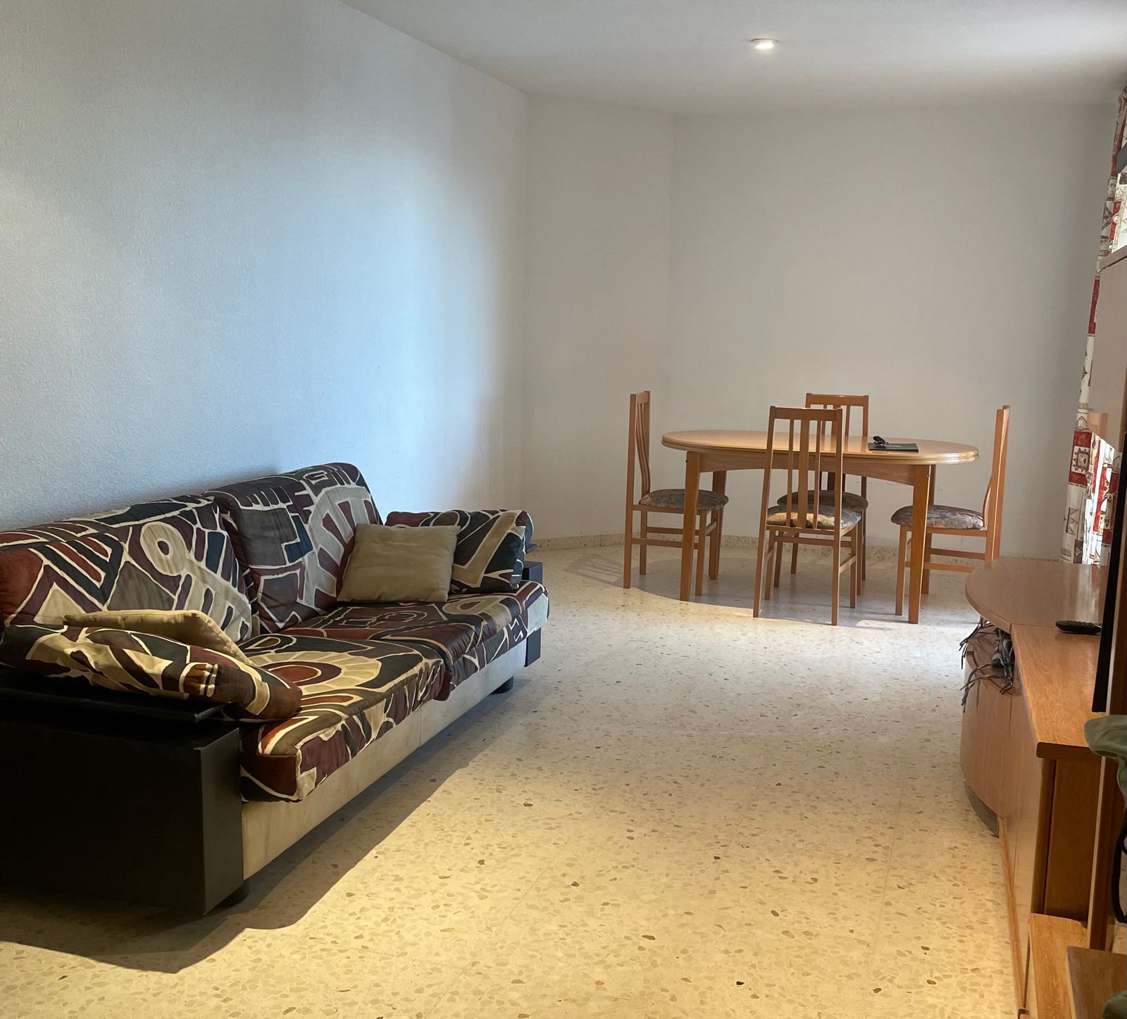 Living room of Flat for sale in Canet d'En Berenguer  with Terrace, Furnished and Community pool