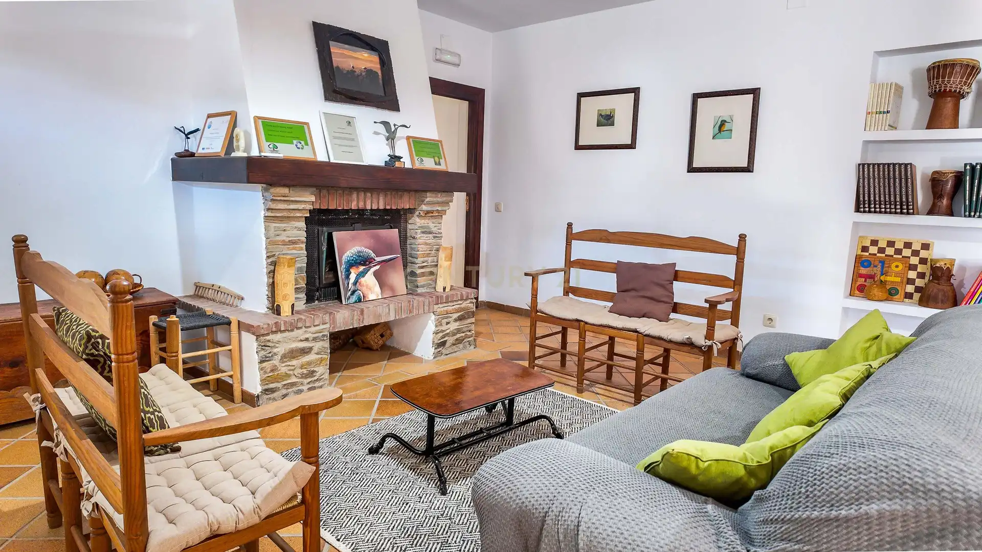 Sala de estar de Edificio en venta en Torrejón el Rubio, Cáceres