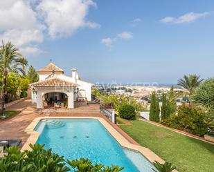 Vista exterior de Finca rústica de lloguer en Dénia amb Aire condicionat, Terrassa i Piscina