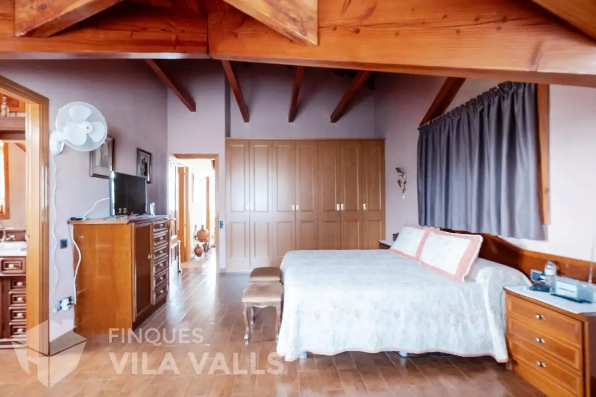 Dormitori de Casa o xalet en venda en Castellterçol amb Calefacció, Jardí privat i Terrassa