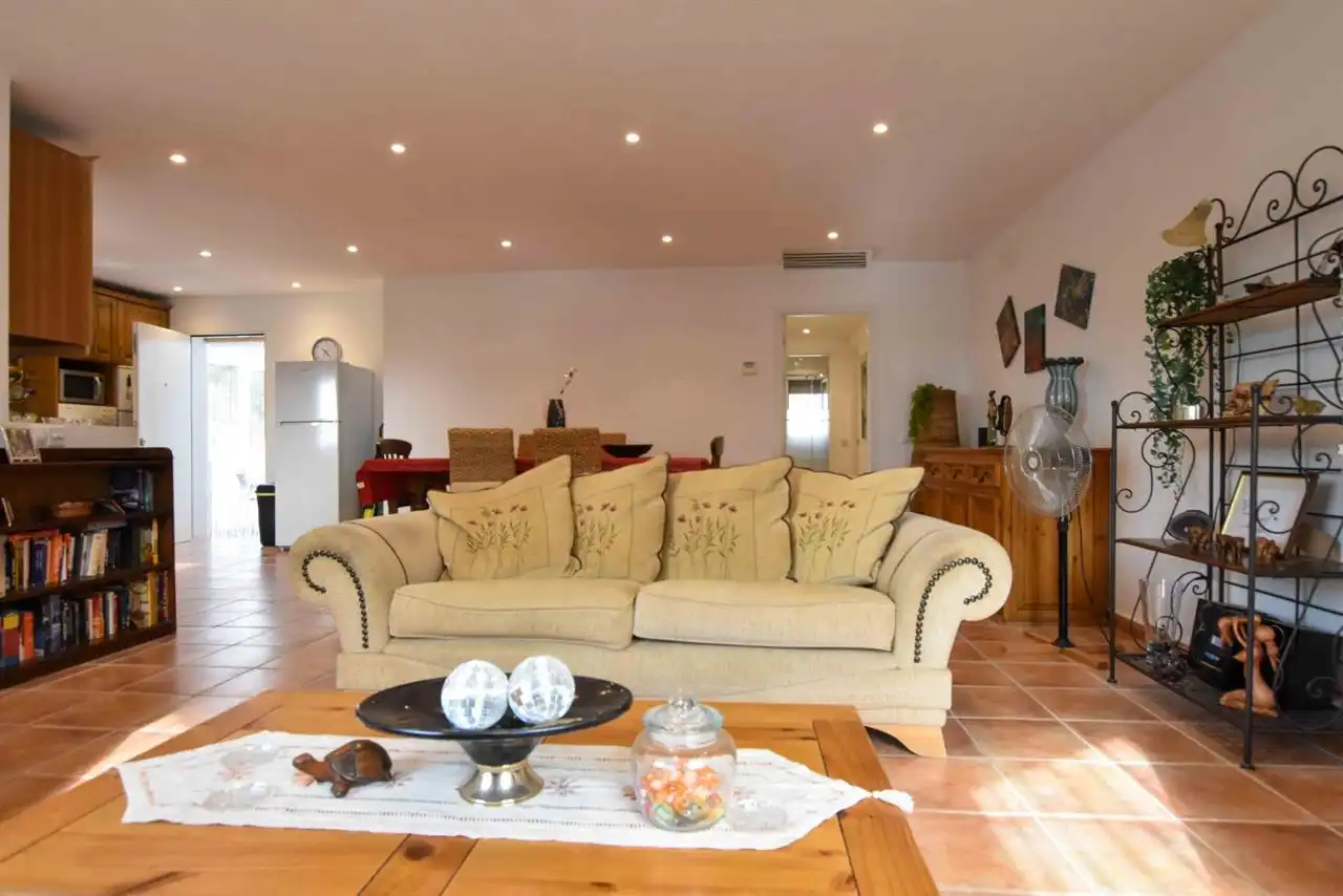 Sala de estar de Casa o chalet en venta en Huércal-Overa con Aire acondicionado, Piscina y Amueblado