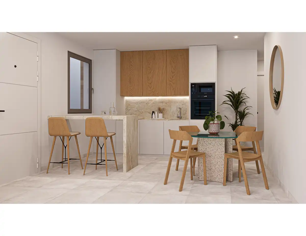 Cocina de Casa o chalet en venta en Torre-Pacheco