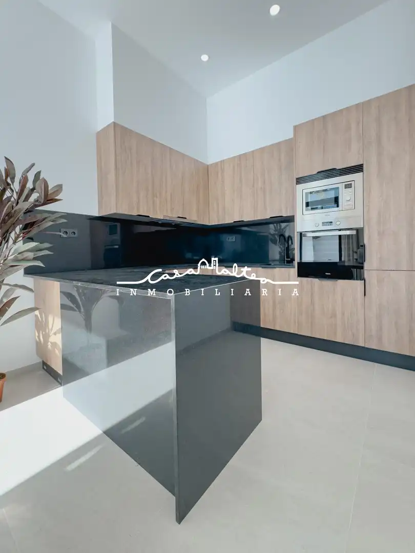 Kitchen of Detached homes for sale in Calpe / Calp  with Air Conditioner, Private garden and Terrace