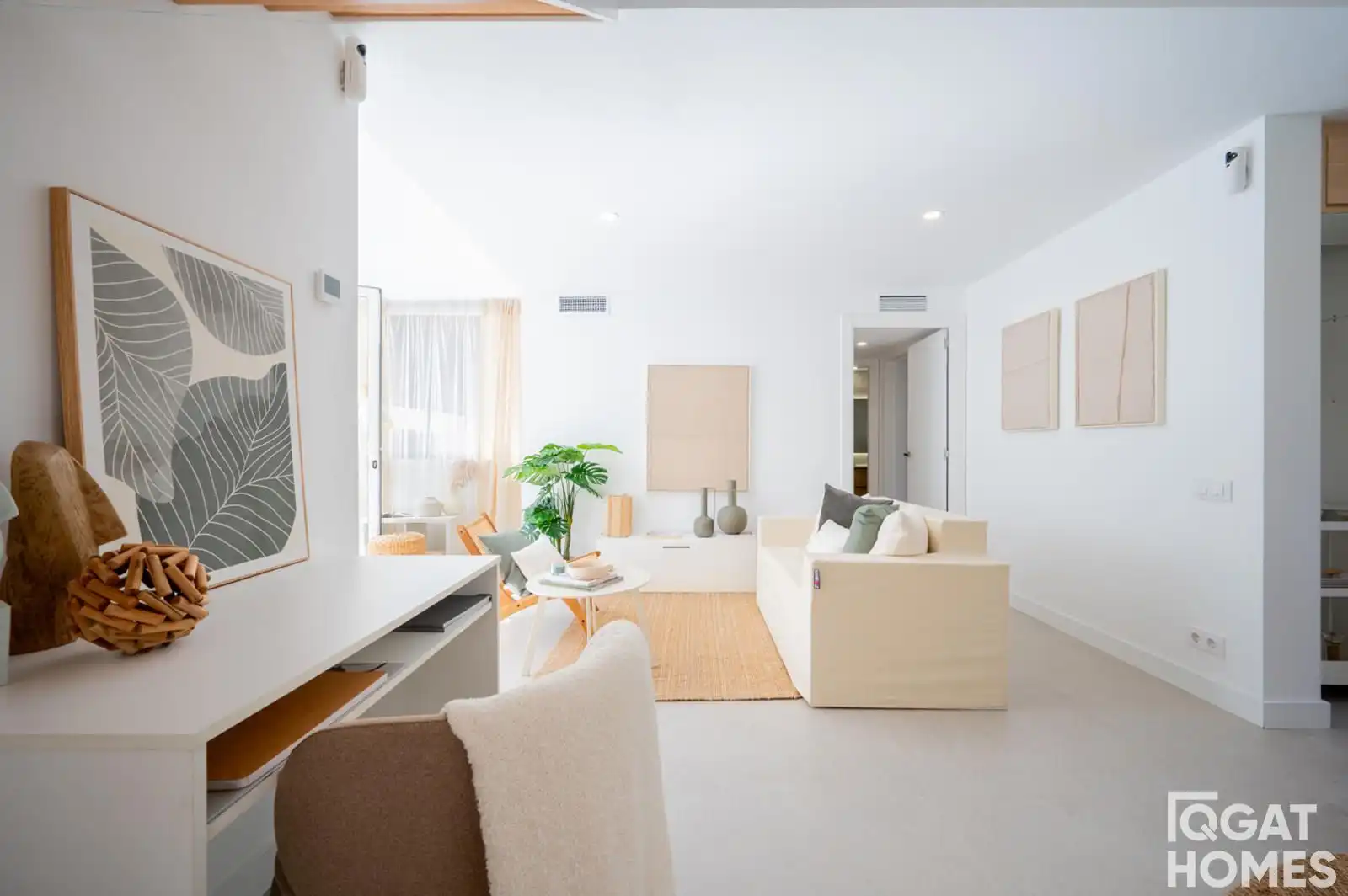 Sala de estar de Casa o chalet en venta en Valldoreix