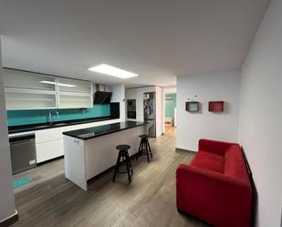 Kitchen of Flat to rent in Málaga Capital  with Air Conditioner, Private garden and Terrace