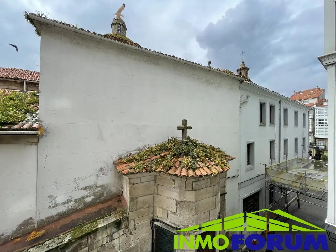 Vista exterior de Piso en venta en A Coruña Capital 
