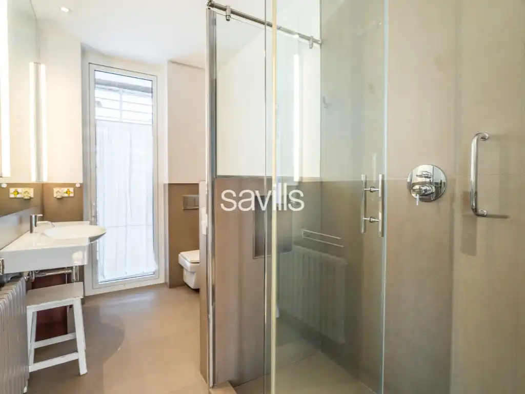 Badezimmer von Haus oder Chalet zur Miete in Esplugues de Llobregat mit Privatgarten, Terrasse und Schwimmbad