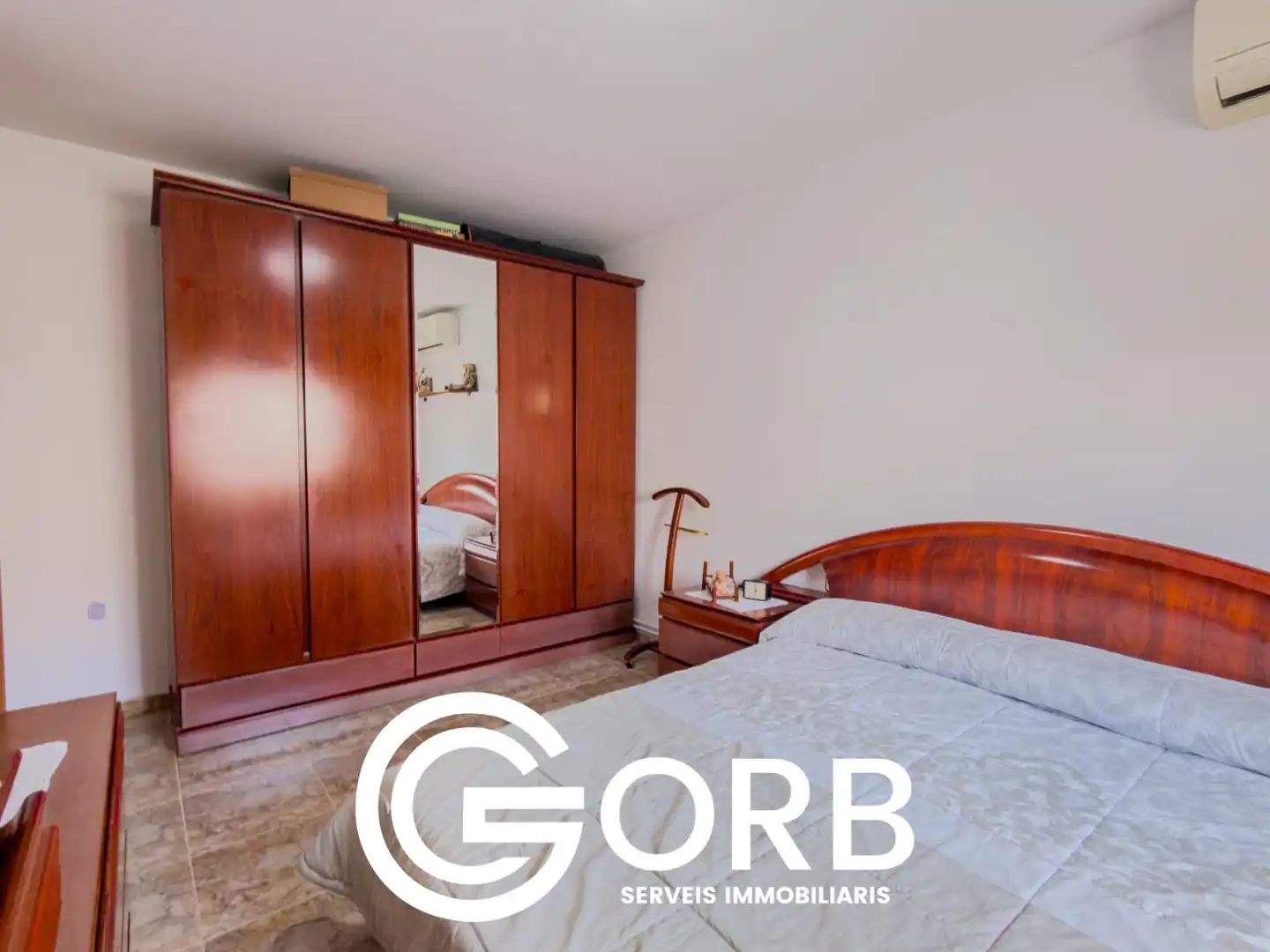 Schlafzimmer von Wohnung zum Verkauf in Mataró mit Klimaanlage, Heizung und Terrasse