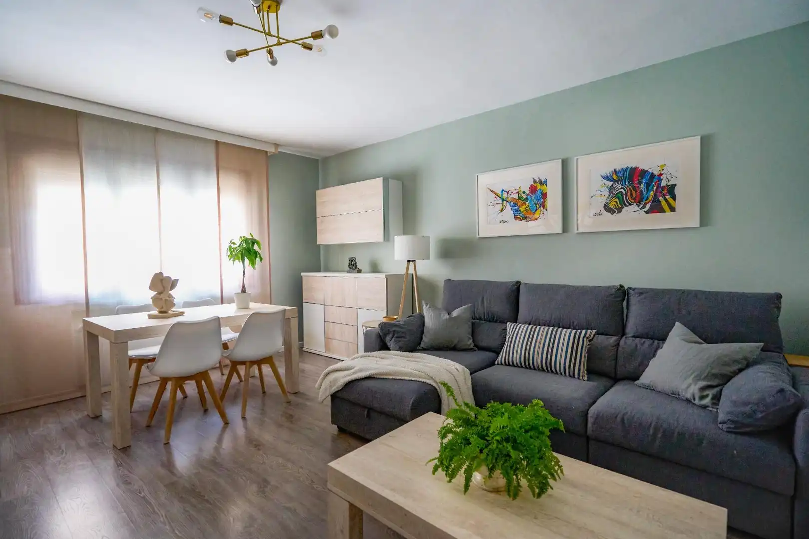 Sala de estar de Casa adosada en venta en Yepes con Aire acondicionado, Calefacción y Terraza